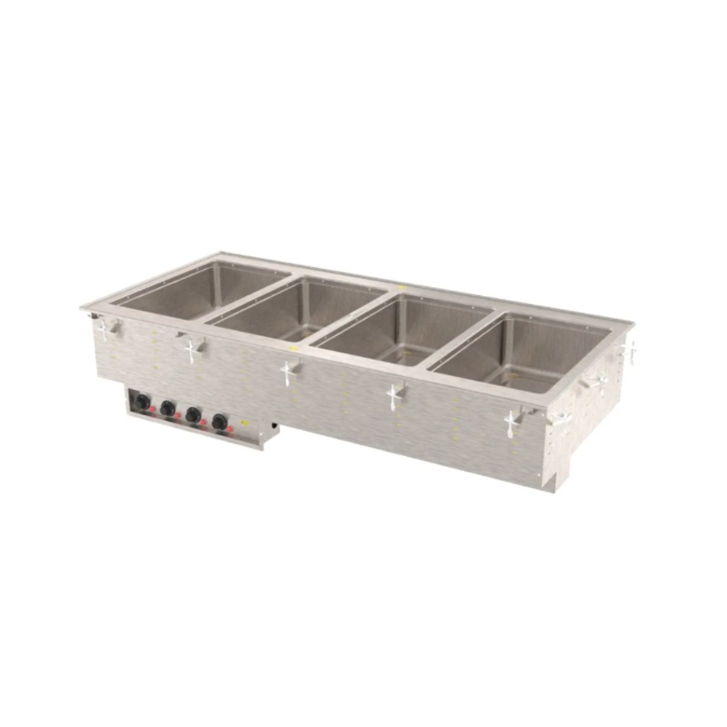 Vollrath 3640711 Drop-In Hot Food Well w/ (4) Full Size Pan Capacity, 208 240v/1ph
