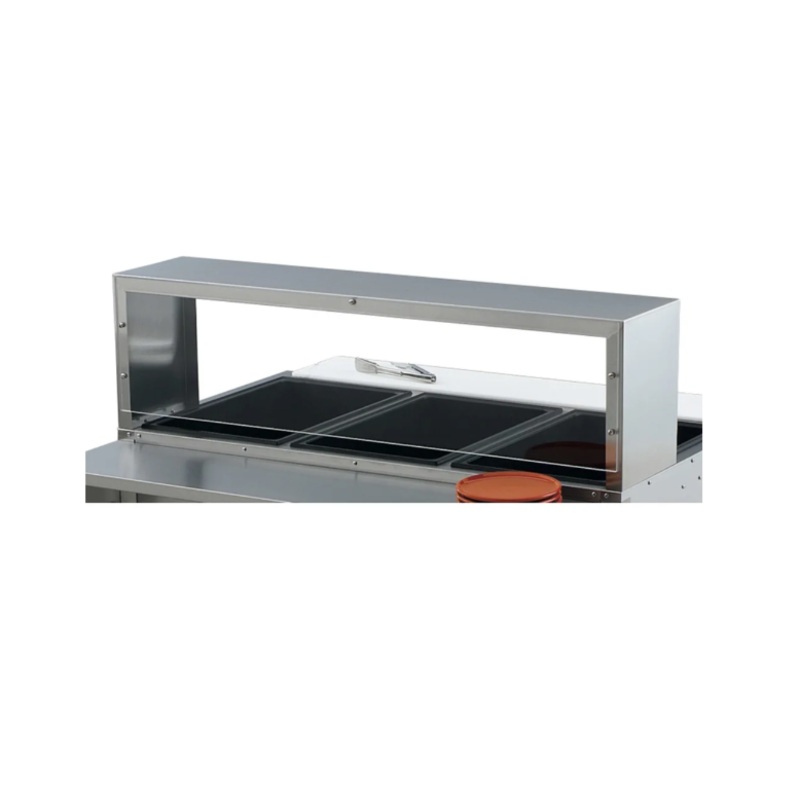 Vollrath 38043 46" Work/Overshelf - 46" x 10" x 13", Stainless