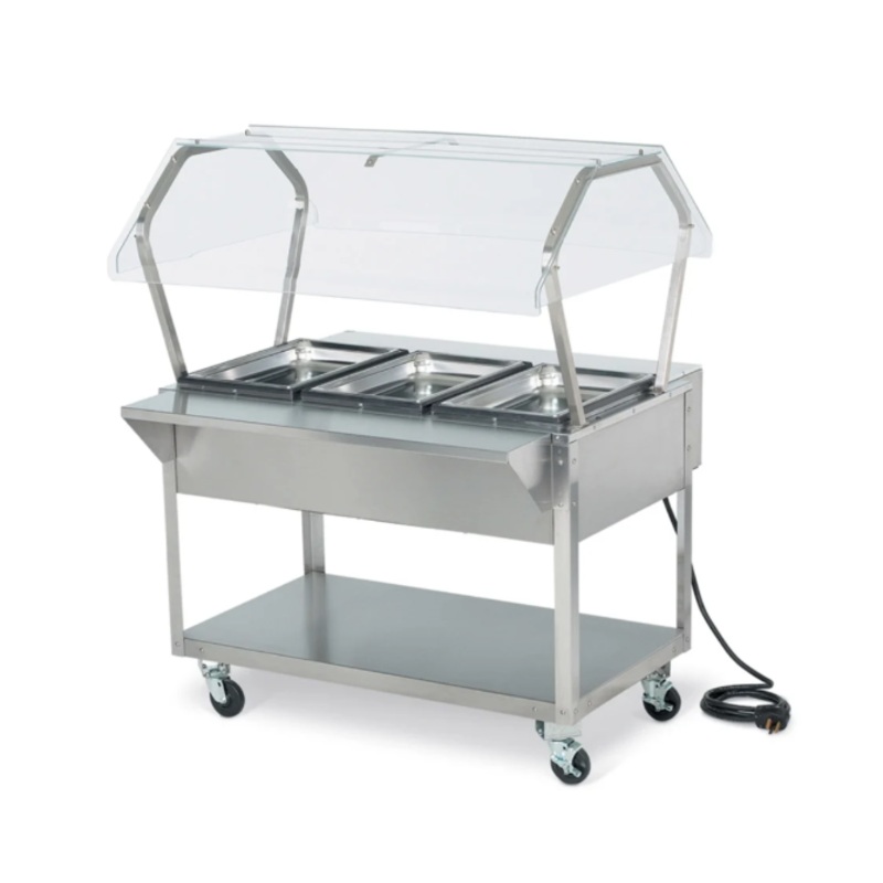 Vollrath 38064 61 1/4" Buffet Breath Guard - 61 1/4x35 3/8x23 1/2