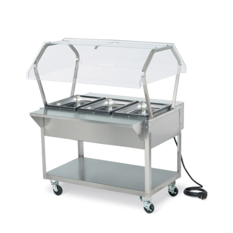 Vollrath 38065 76" Buffet Breath Guard - 76x35 3/8x23 1/2