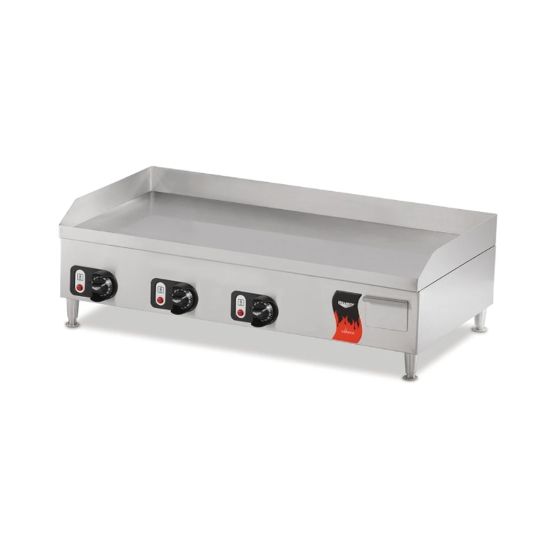 Vollrath 40717 36" Electric Griddle w/ Thermostatic Controls - 1/2" Steel Plate, 220v/1ph