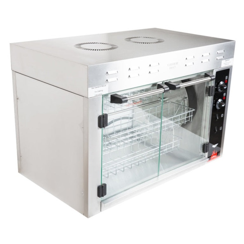 Vollrath 40841 Countertop 15-Bird Electric Rotisserie Oven 37" - 220v/1-ph