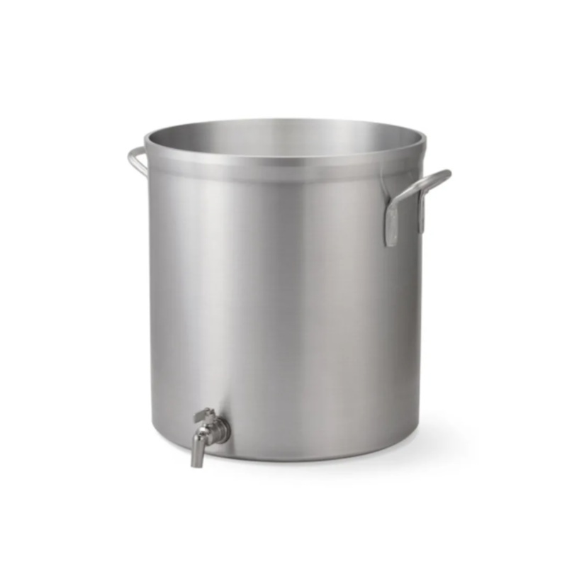 Vollrath 68631 32 qt Wear-Ever Classic Select Aluminum Stock Pot w/ Faucet