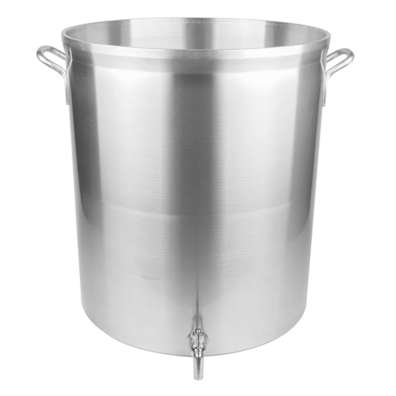 Vollrath 68701 120 qt Wear-Ever Classic Select Aluminum Stock Pot w/ Faucet