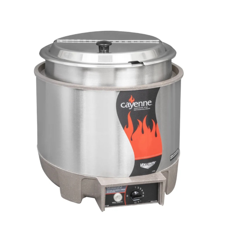 Vollrath 72009 11 qt Countertop Soup Warmer w/ Thermostatic Controls, 120v