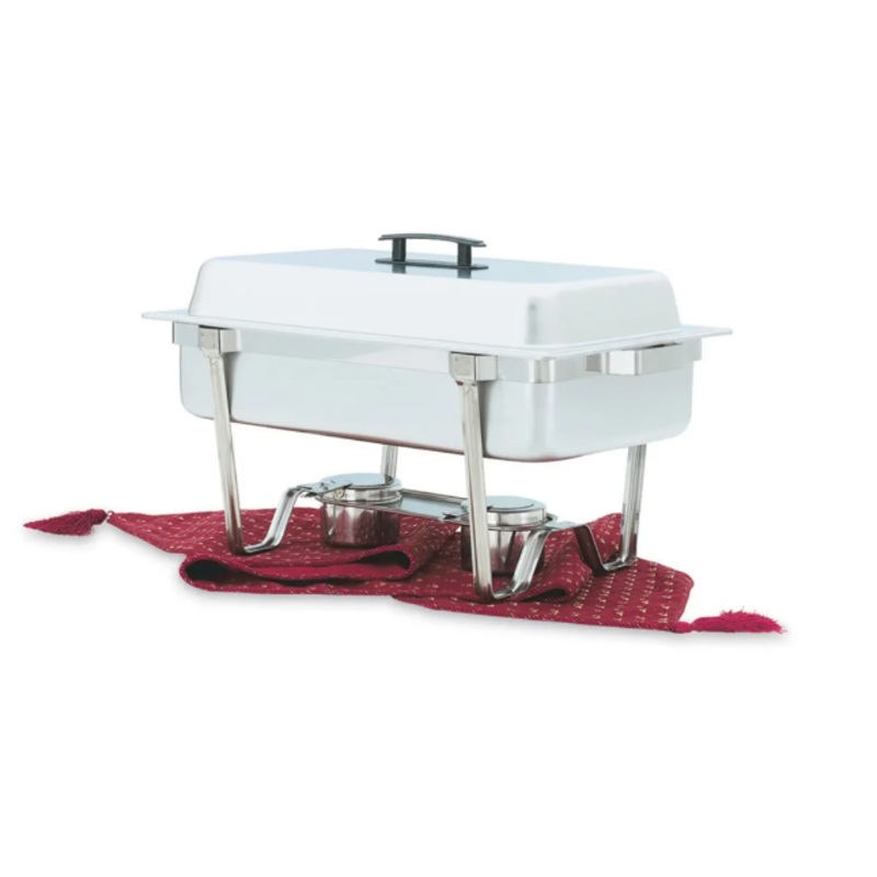 Vollrath 99850 Full Size Chafer w/ Lift-off Lid & Chafing Fuel Heat