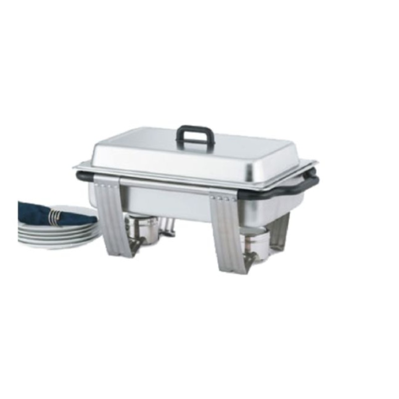 Vollrath 99860 Dakota 9-Quart Stainless Steel Chafer Set