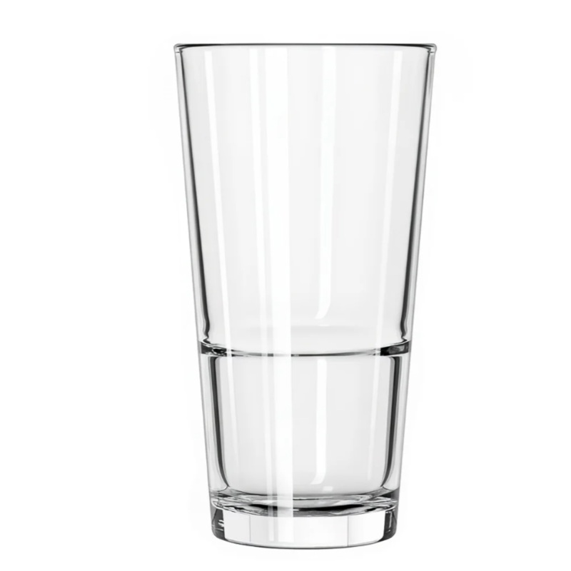 Libbey 15730 17 1/4 oz DuraTuff Restaurant Basics Stackable Pub Glass