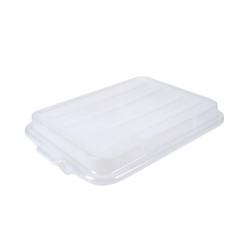 Vollrath 1500-C13 Food Storage Box Cover - Snap-On, 22 1/8x15 5/8x2 1/2", Poly, Clear
