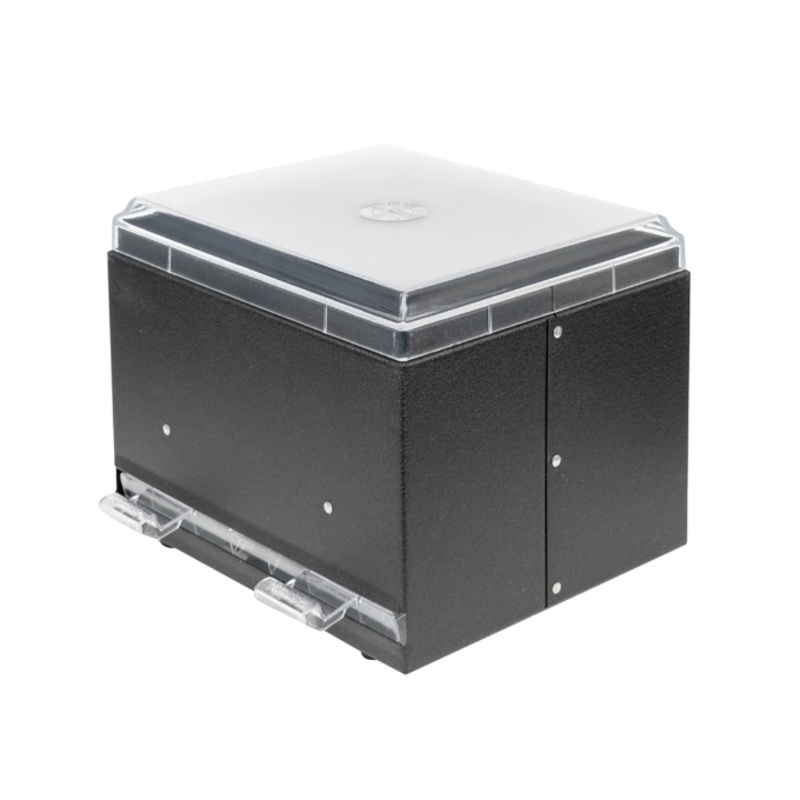 Vollrath 3802-06 Double Sided Straw Dispenser - 500 Capacity, Black