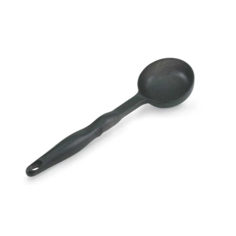 Vollrath 5283920 6 oz Round Solid Spoodle - Black - 12ea/Case