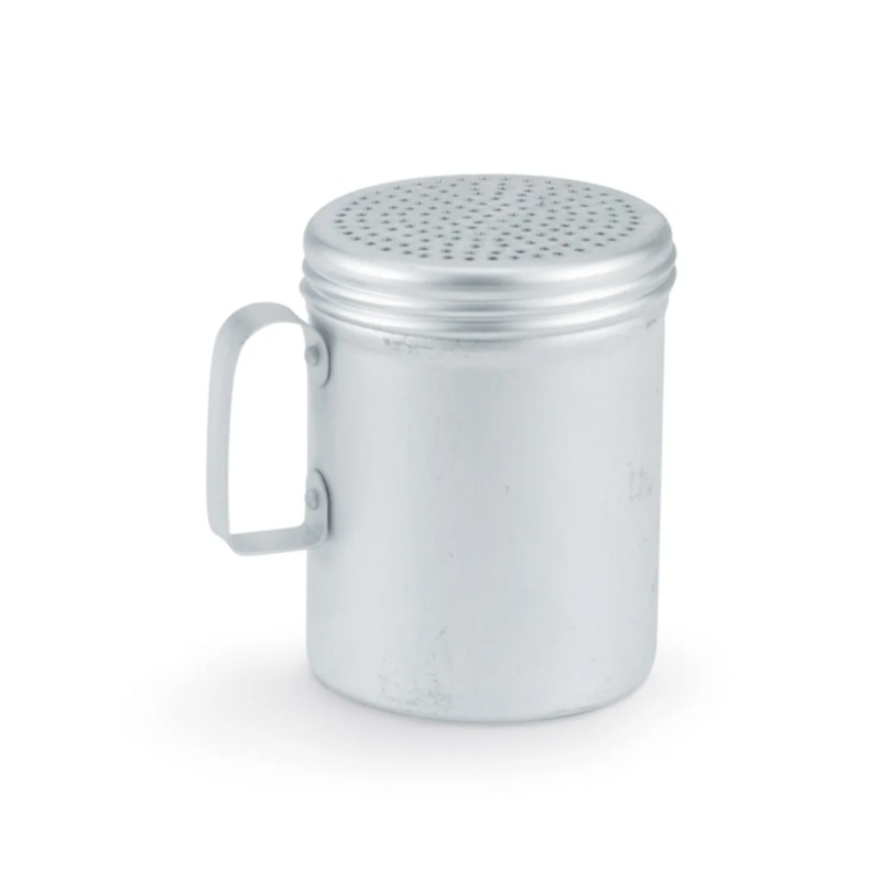 Vollrath 68182 10 oz Dredge w/ Handle & Large Holes, Aluminum - 12ea/Case