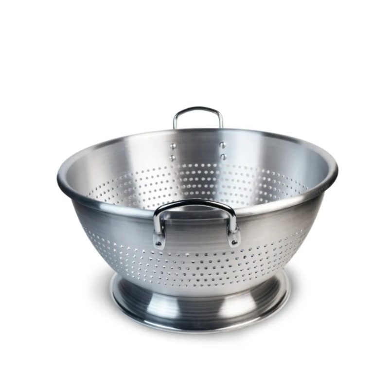 Vollrath 68298 11 qt Colander w/ 15 3/16" Bowl Diameter, Aluminum - 2ea/Case