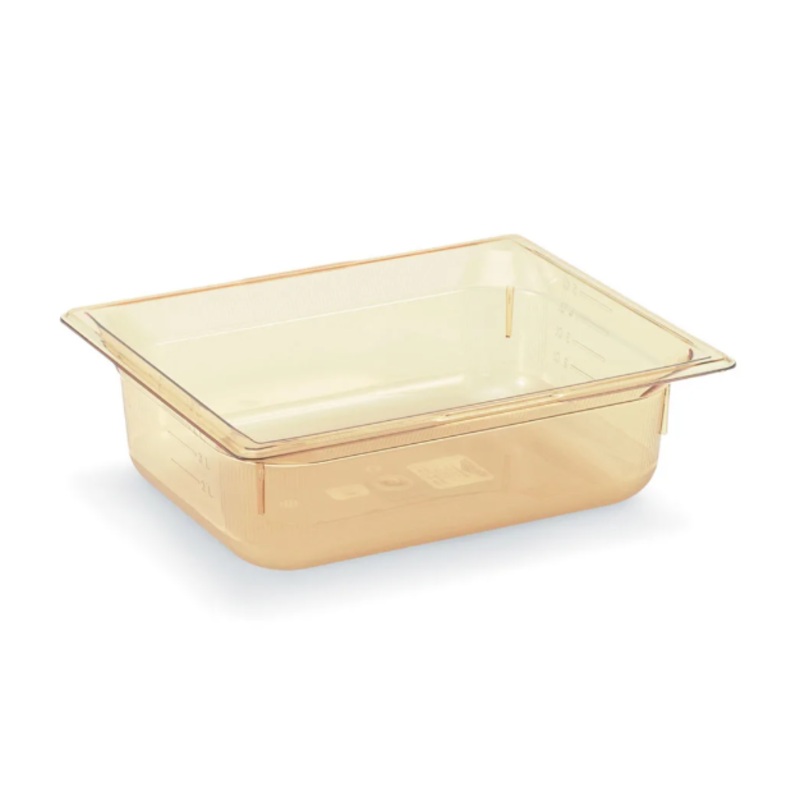 Vollrath 9024410 4"D Half Size High Temp Food Pan - 6/Case