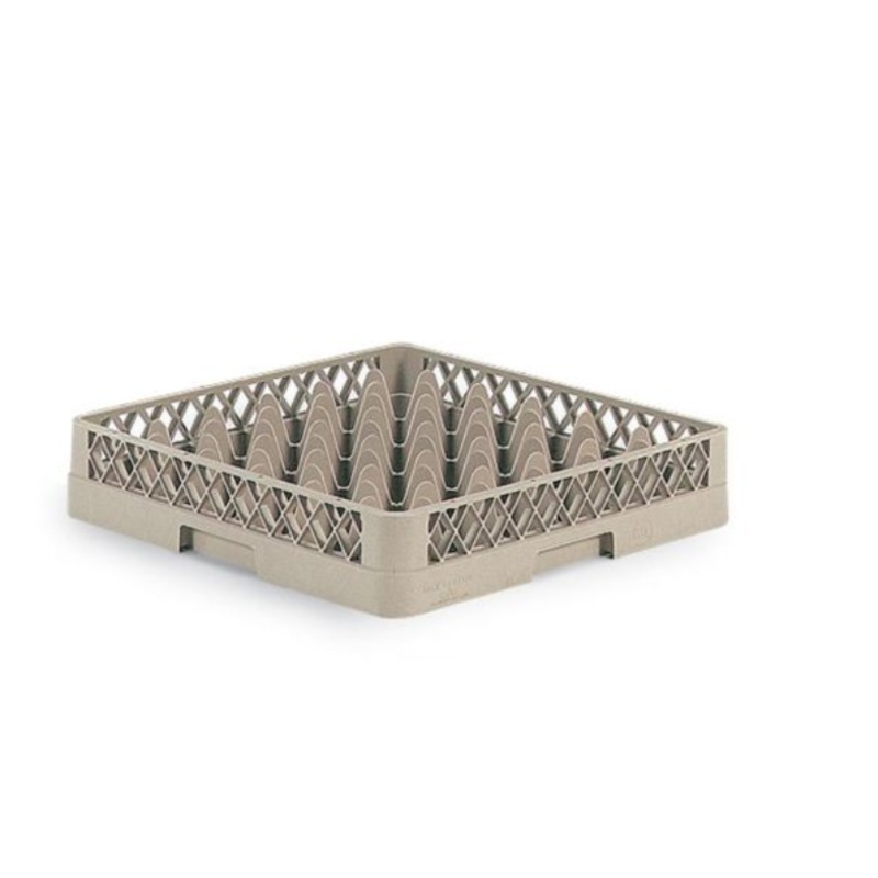 Vollrath TR7CCCA Beige 36 Compartment Traex Full Size Compartment Rack With 3 Extenders And 1 Open Extender