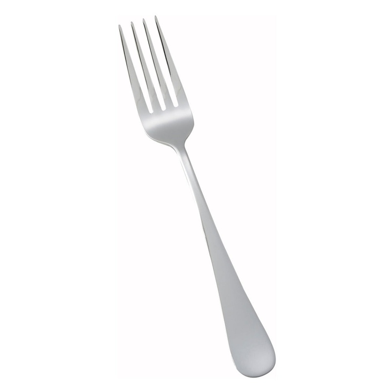 Winco 0026-05 Elite 18/0 Stainless Steel Heavy Weight Dinner Fork 7-1/8" - 600/Case