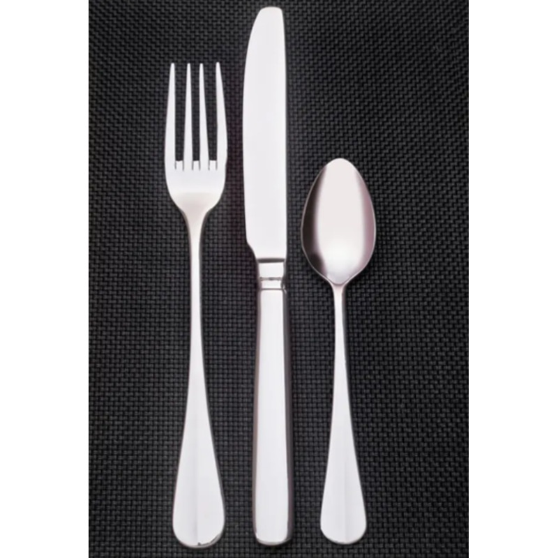Libbey 213 5921 9 7/8" Dessert Knife with 18/0 Stainless Grade, Baguette Pattern