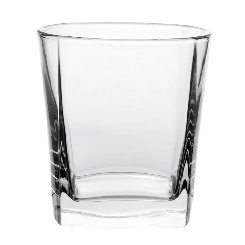 Libbey 2205 12 oz Double Old Fashioned Glass - Quartet, Square Base