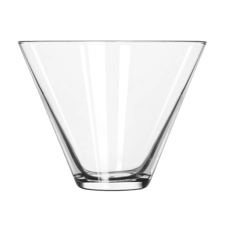 Libbey 224 13 1/2 oz Stemless Martini Glass