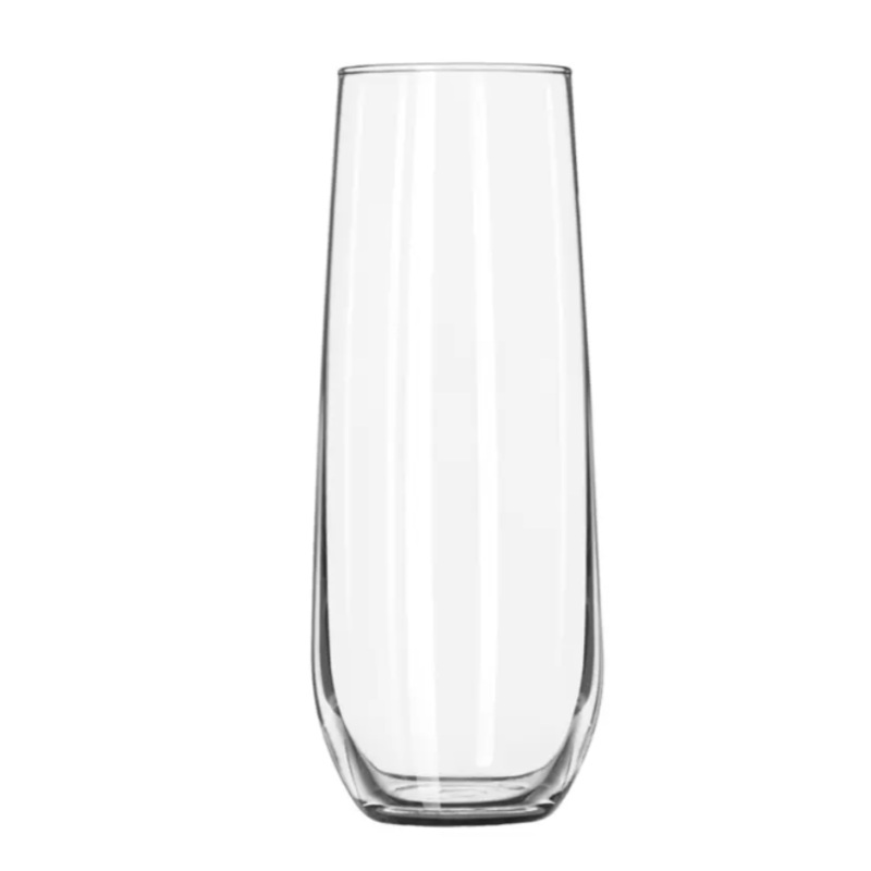 Libbey 228 8 1/2 oz Stemless Flute Glass