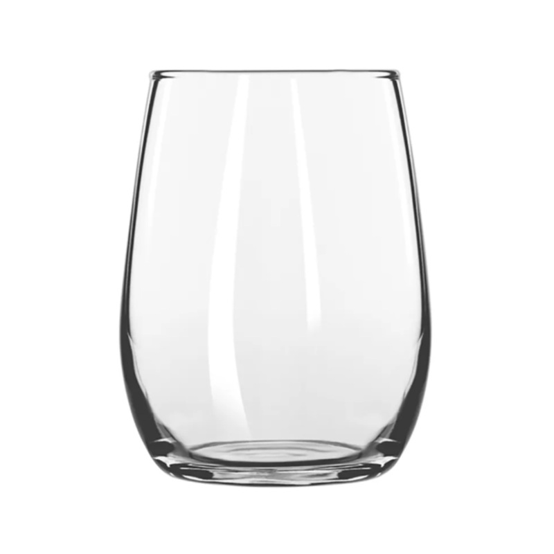 Libbey 260 6 1/4 oz Safedge Wine Taster Glass - Rim Guarantee, Clear