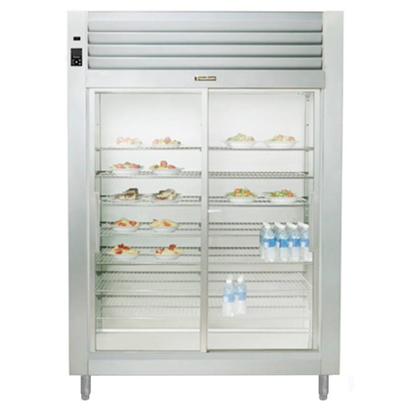 Traulsen RHT232WUT-FSL Spec-Line 2-Section 2 Glass Slide Door Reach-In Refrigerator 58" - 49 cu. ft. - 115v