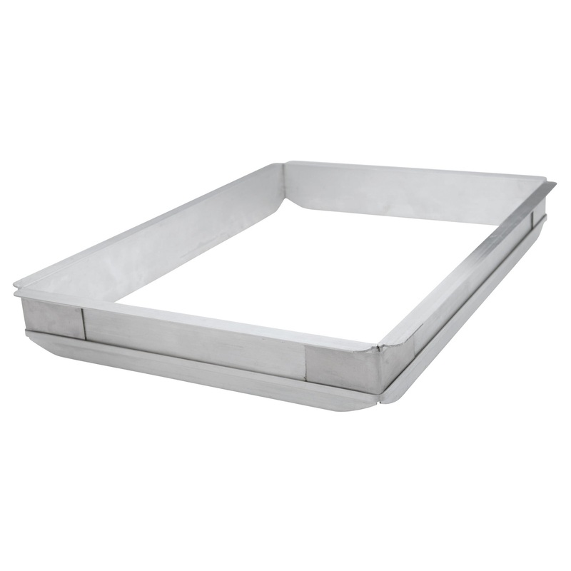Winco AXPE-1 Aluminum Bun / Sheet Pan Extender 18" x 26" x 2" - (1/1) Full Size