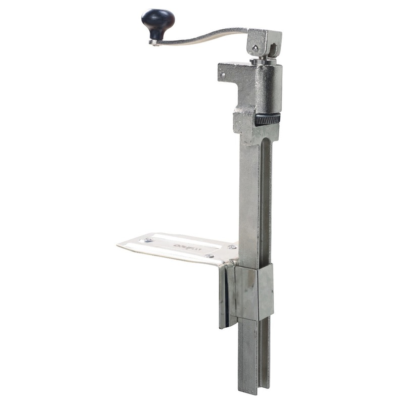Winco CO-1 Manual Can Opener for up to Size #10 - Includes Base, Blade, Gear, & Installation Kit
