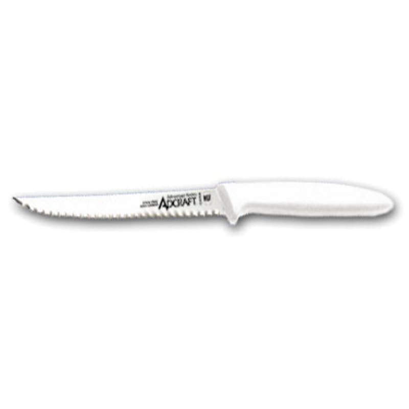 Adcraft CUT-6WAWH Advantage Series Utility/Slicer Knife 6" Serrated Edge - 36ea/Case