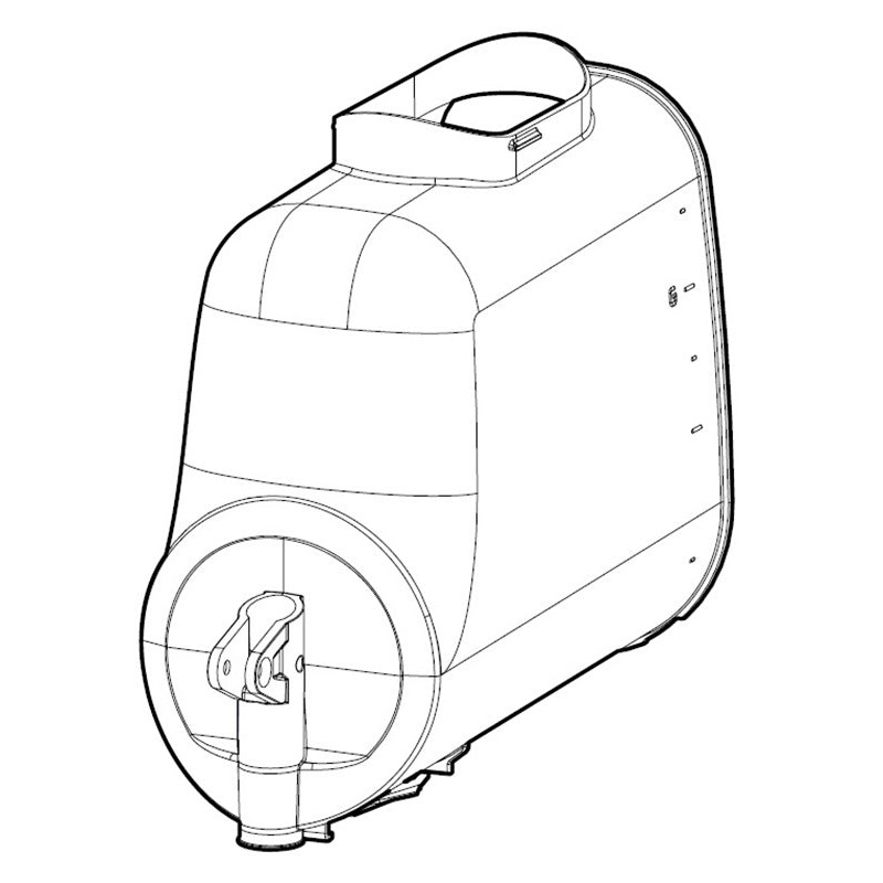 Vollrath BR0208 Clip-On Double Wall Bowl Kit 10-liter - for VCBF Series Frozen Beverage Machines