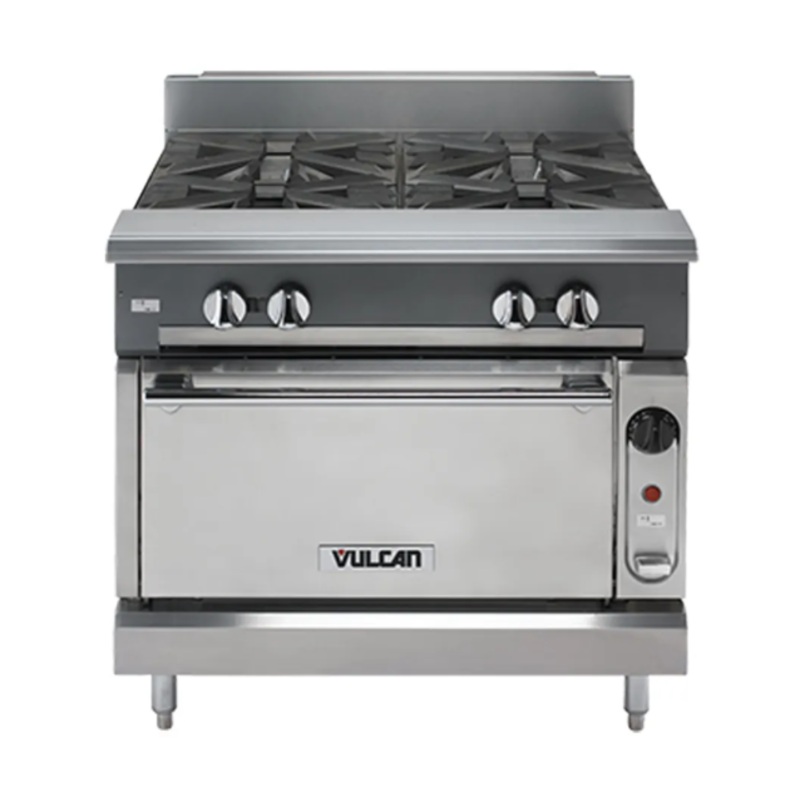 Vulcan VWT36B 36" V Series Heavy Duty Spreader Plate w/ Cabinet Base, Natural Gas