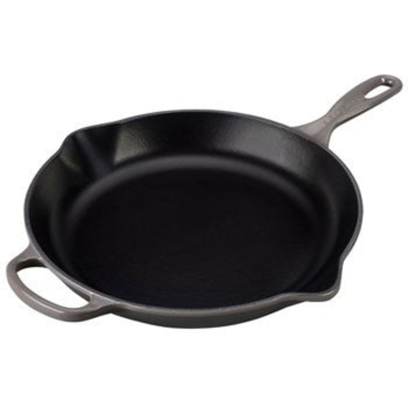 Le Creuset  Enameled Cast Iron Signature Oyster 11 3/4"  Skillet