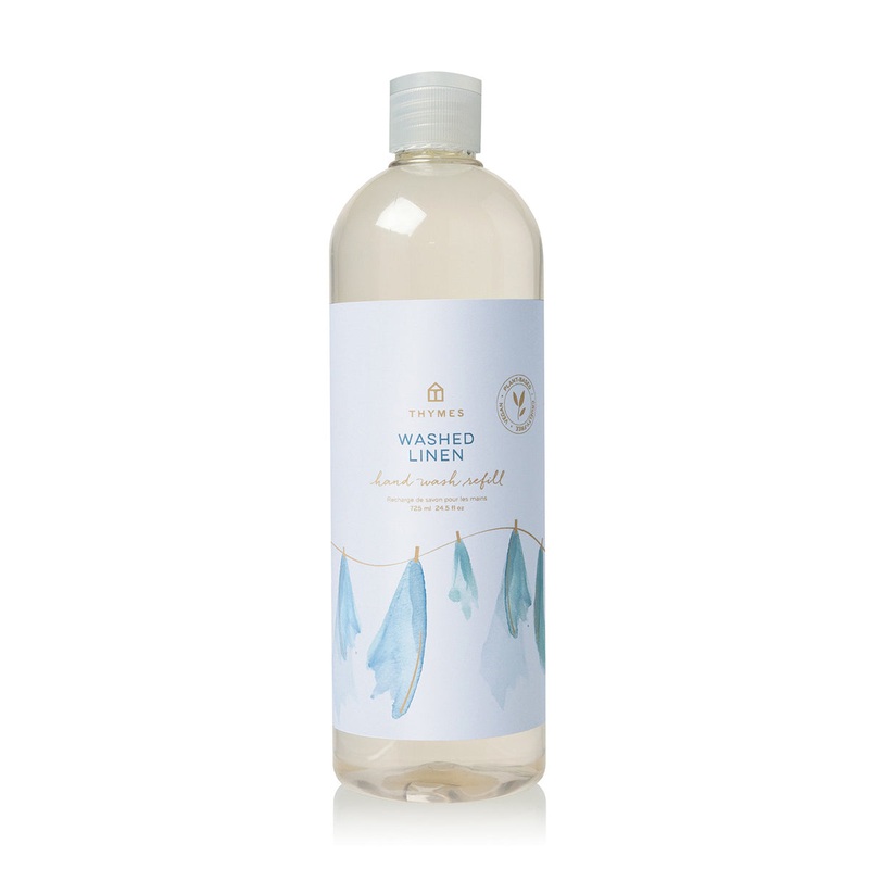 Thymes Washed Linen Hand Wash Refill