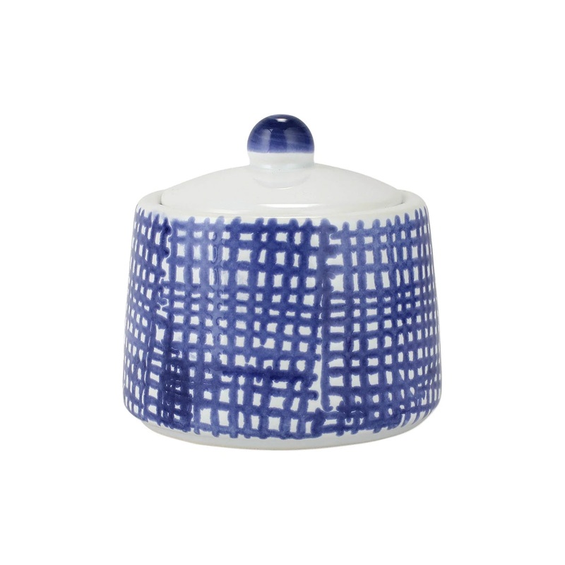Viva By Vietri Santorini Geo Sugar Bowl