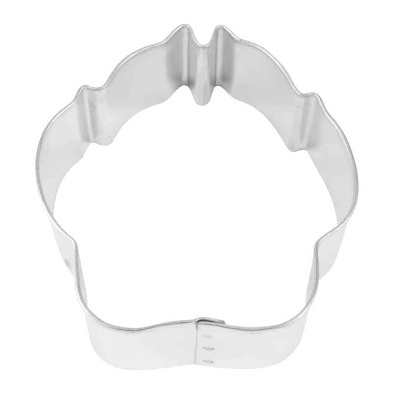 3" Dog Paw Cookie Cutter