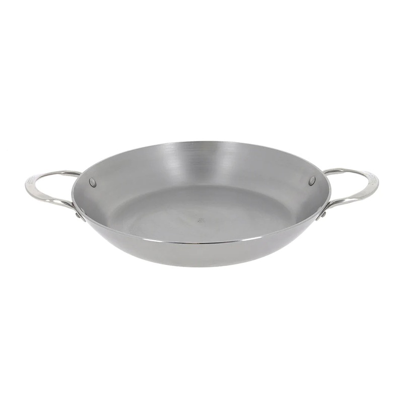 de Buyer MINERAL B Carbon Steel Paella Pan 12.5"
