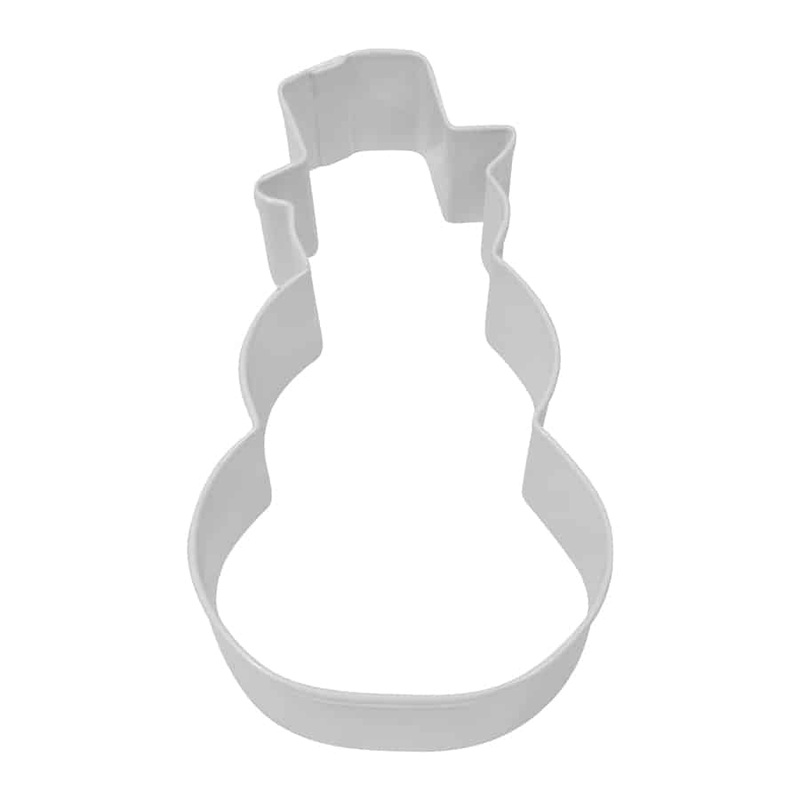 R&M 4" Snowman With Top Hat Cookie Cutter