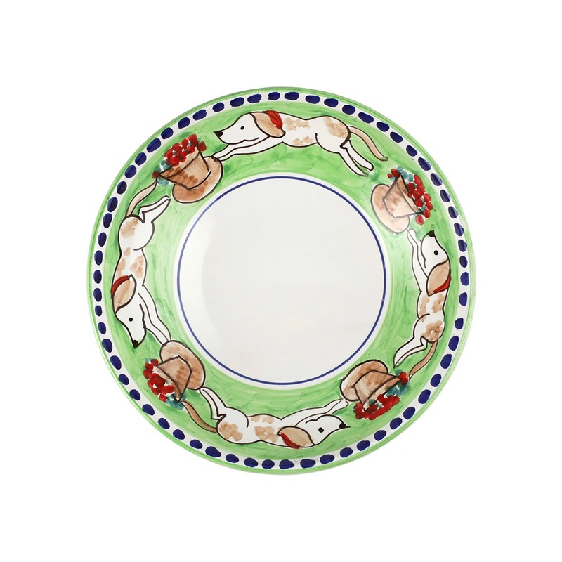 Vietri Campagna Cane Coupe Pasta Bowl