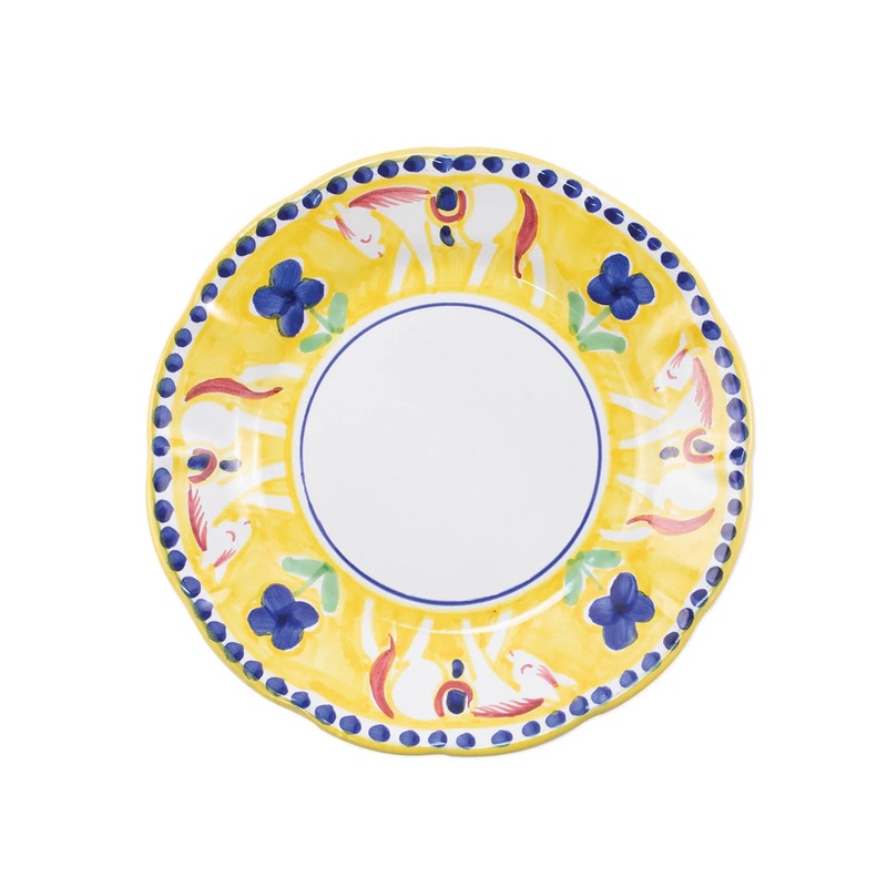 Vietri Campagna Cavallo Salad Plate