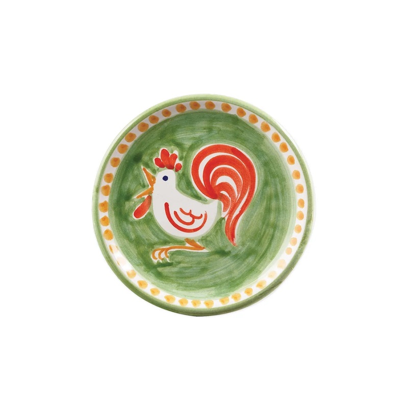 Vietri Campagna Gallina Olive Oil Bowl