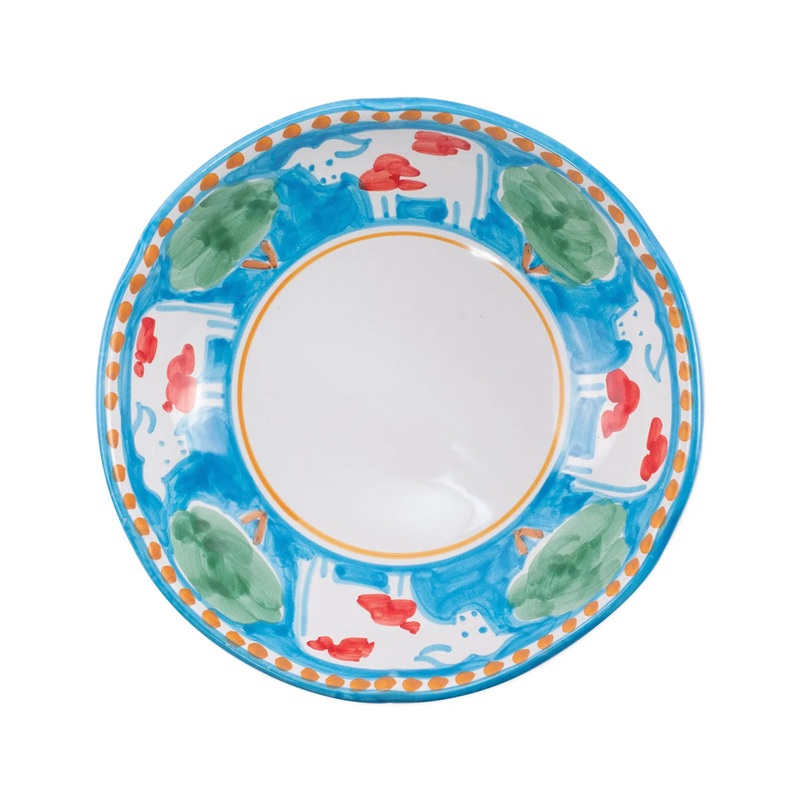 Vietri Campagna Mucca Coupe Pasta Bowl