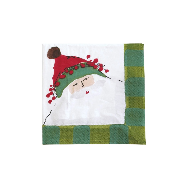 Vietri Old St. Nick Cocktail Napkin
