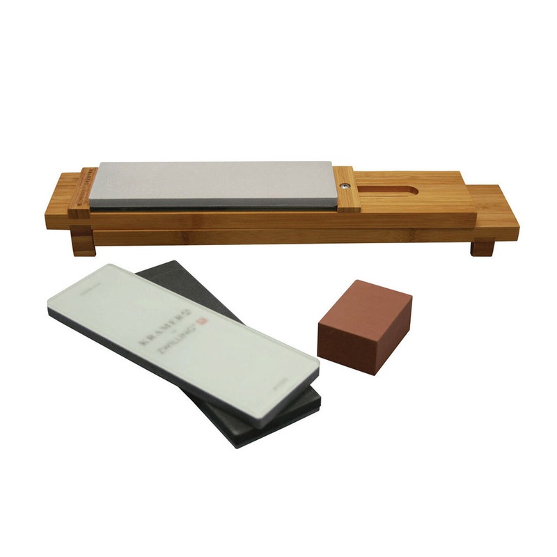 ZWILLING 6-pc Glass Water Stone Sharpening Set
