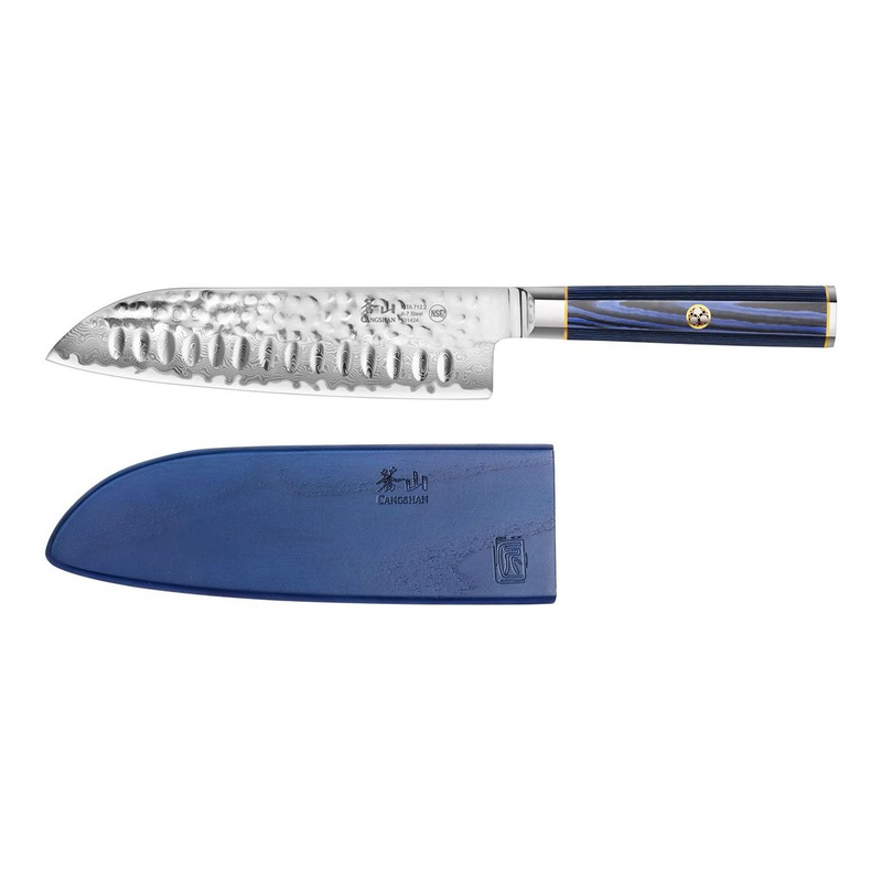 Cangshan KITA Blue Forged 7" Santoku Knife