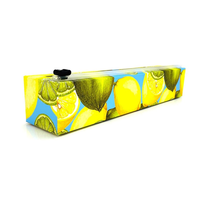 Chic Wrap Lemon Plastic Wrap Dispenser