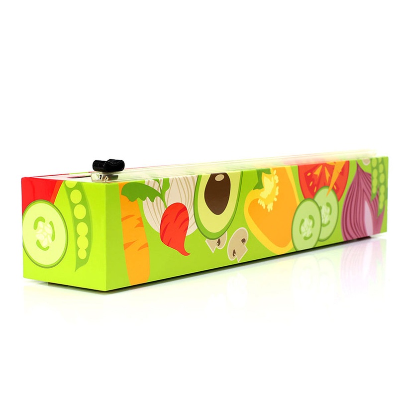 Chic Wrap Veggies Plastic Wrap Dispenser