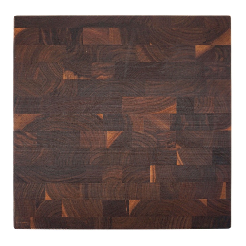 JK Adams Professional End Grain Walnut Board 16" x 16"