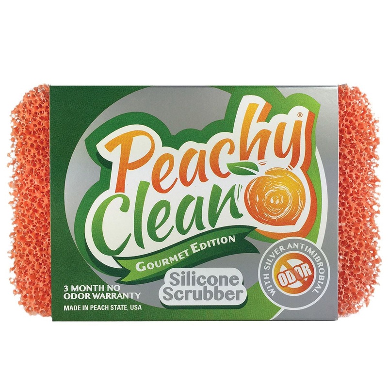 Peachy Clean Dish Scrubber
