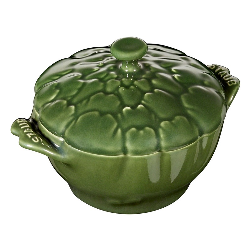 Staub Ceramic 0.475 Qt Artichoke Petite Cocotte