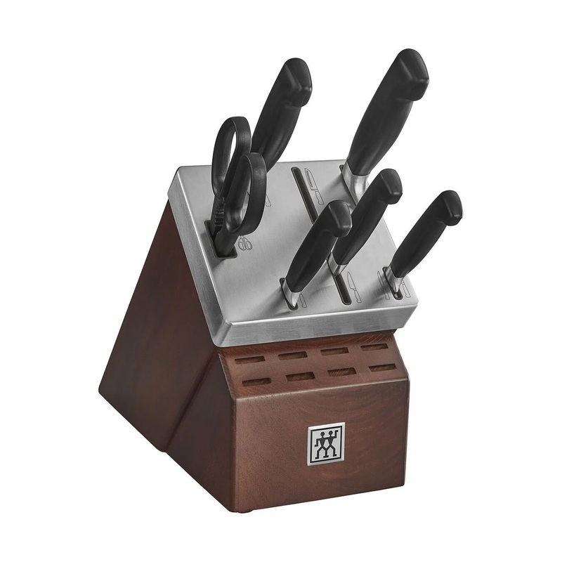 Zwilling J.A. Henckels Four Star Forged 7 piece Self-Sharpening Block Set